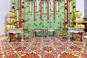 Image of: Golden Decoration Wedding Planners in Tenkasi Tamil Nadu