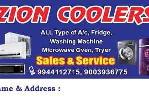 Image of: Zion Coolers Repair and Service in Valliyur