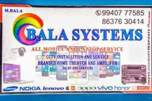 Image of: BALA SYSTEMS Repair And Services in Tirunelveli