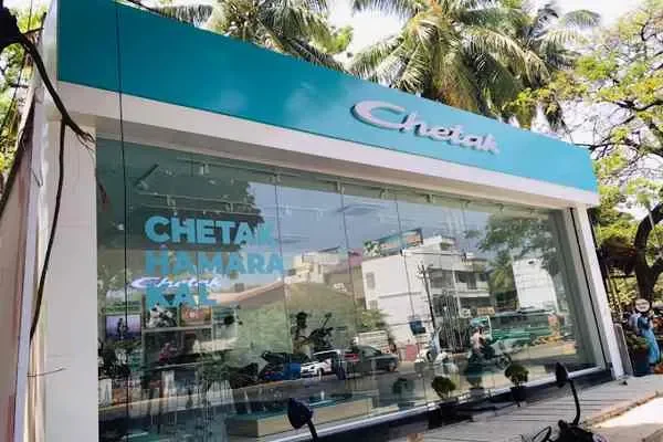 Image of: ATHEN Chetak - Premium Electric Scooter Dealer