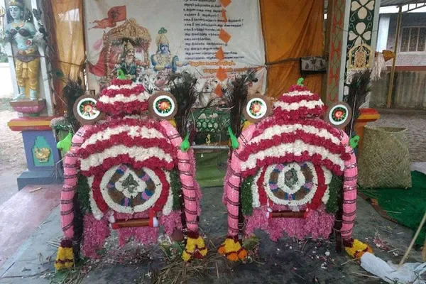 Image of: Bhathira Kalli Amman Kovil Keezhavilai, Thalakulam - Worship and Peace