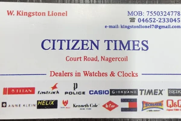 Image of: Citizen Watch Co - Authentic Citizen Watches and Services