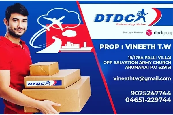 Image of: DTDC Courier Arumanai - Domestic & International Delivery
