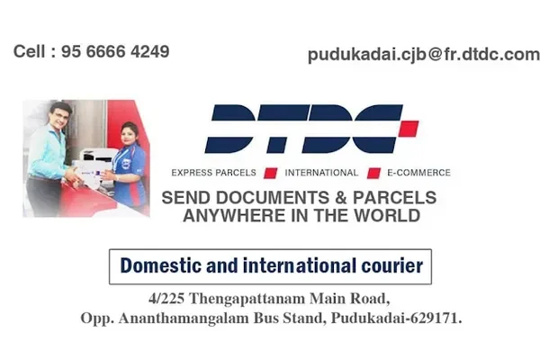 Image of: DTDC Courier Puthukkadai - Domestic & International Services
