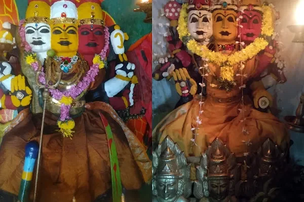 Image of: Devi Thanga Muttaramman Temple Thamaraikulam - Worship of Goddess Mutharamman