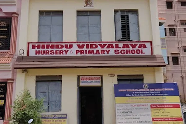 Image of: Hindu Vidyalaya Nursery and Primary School Nagercoil