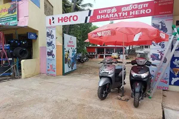 Image of: Hero Showroom Bharath Motors Karungal