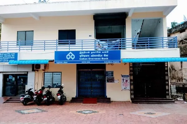Image of: Indian Overseas Bank ATM - CDM - Karungal