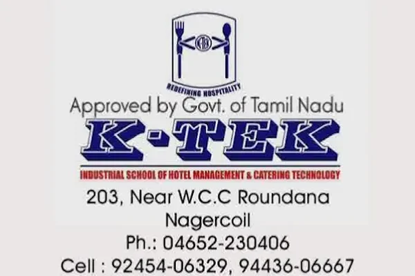 Image of: K - tek Catering College - Culinary Training Excellence