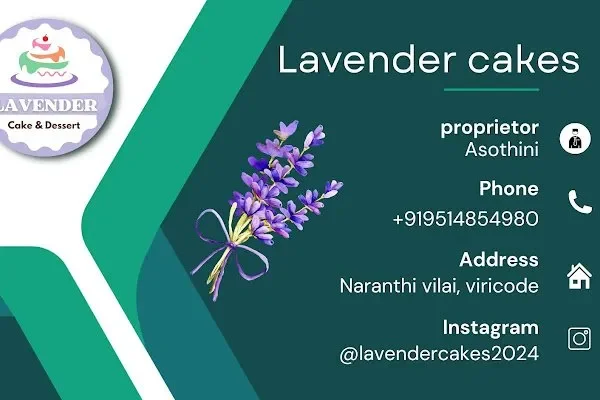 Image of: Delicious Lavender Cakes for All Occasions