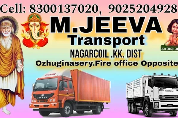 Image of: M.Jeeva Transports - Reliable Transport Services in Nagercoil