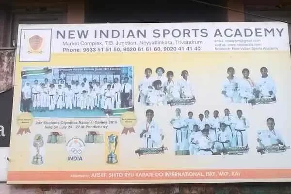 Image of: New Indian Sports Academy - Professional Gym Training