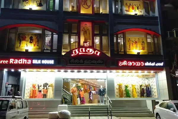 Image of: Radha Silk Palace Nagercoil Silk Fabrics & Ready-Made Garments