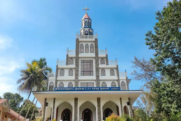 Image of: Ringeltaube Memorial C.S.I. District Church Kuzhithurai