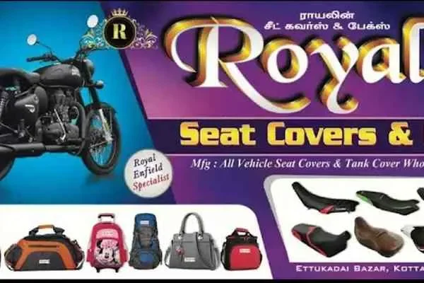 Image of: Royalin - Custom Seat Covers & Bags