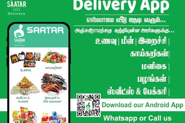 Image of: Saatar Delivery App, Azhagappapuram - On-Demand Delivery
