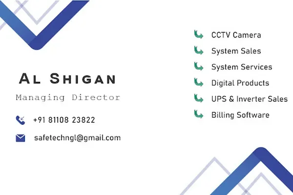 Image of: Safetech Security System Nagercoil - Professional Security Solutions