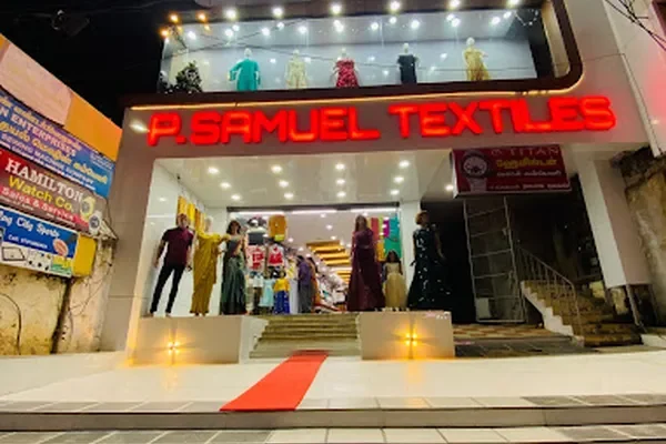 Image of: Samuel Textiles Leading Fashion Store in Marthandam