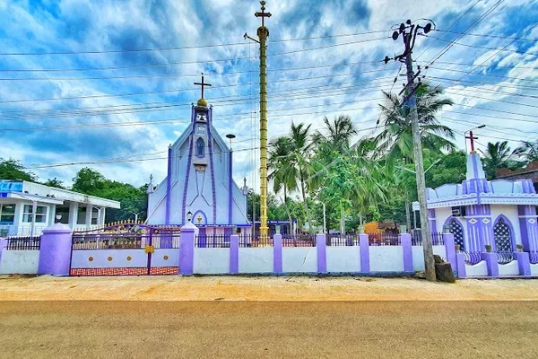 Image of: St. Antonys Church, Kuruvikkadu-Thiruvarambu