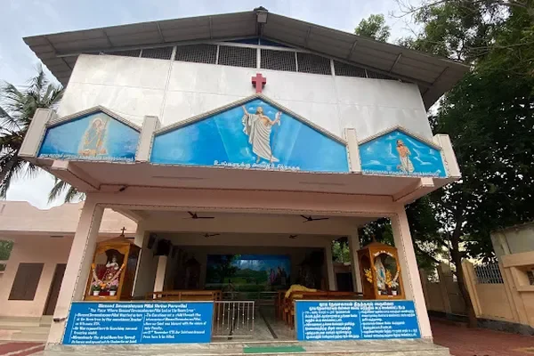 Image of: St. Devasahayam Malankara Catholic Shrine, Peruvilai-Peruvilai