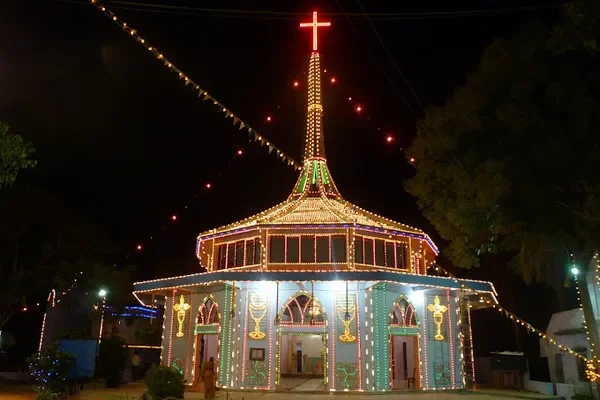 Image of: St. Xaviers Church, Xavierpuram, Vattavilai-Pacode