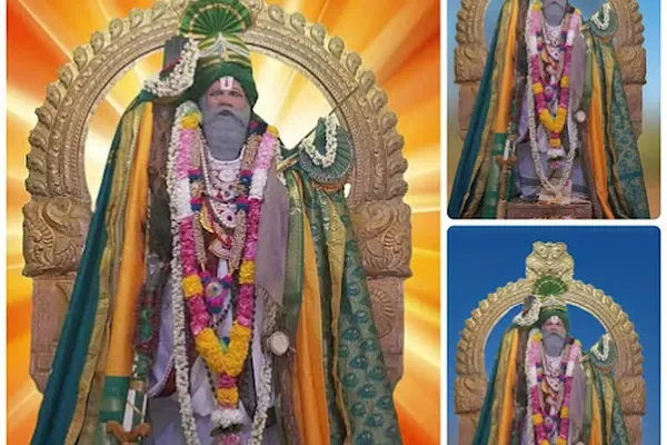 Image of: Yogi Ramsuratkumar Mantralayam - Spiritual Journey at Anjugramam Mantralayam