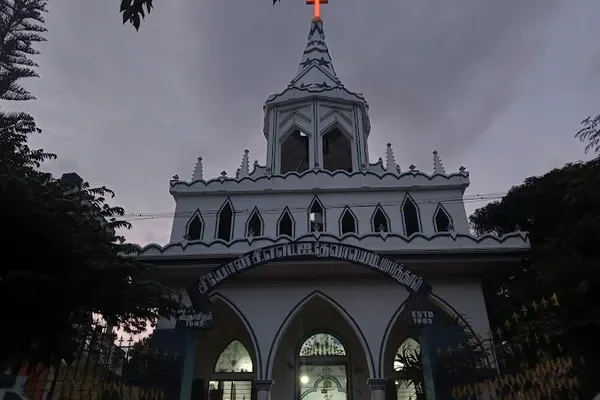 Image of: Zion CSI Church, Marthal - Peaceful Visit to Thittuvilai Zion Church