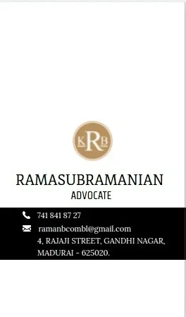 Image of: Krb Law Associates in Shenoy Nagar