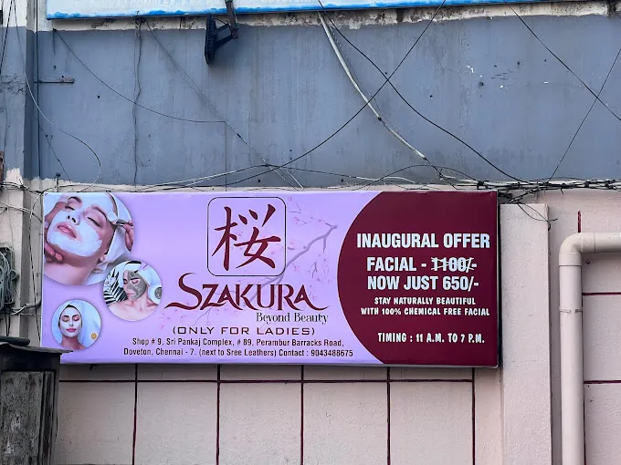 Image of: Szakura Facials Only For Ladies In Choolai