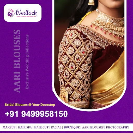 Image of: Wedlock Boutique And Bridal Makeover In Mgr Nagar 2