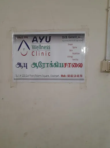 Image of: Ayu Wellness Clinic In Teynampet