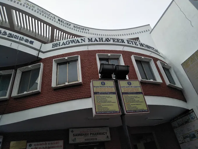 Image of: Bhagwan Mahaveer Eye Hospital In Royapuram