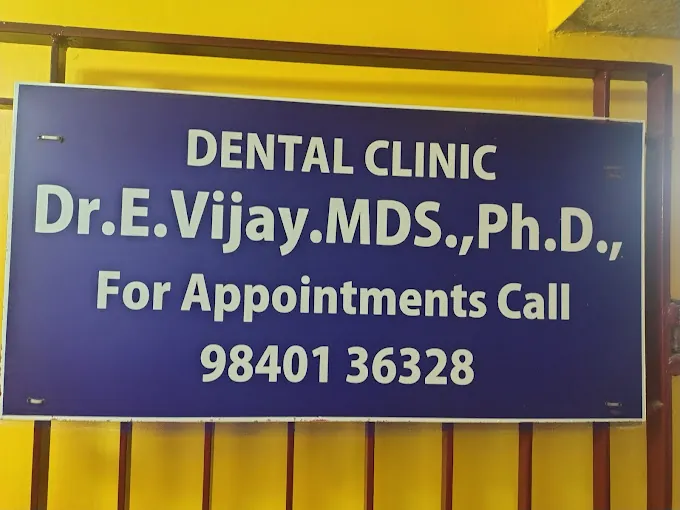 Image of: Dr E Vijays Dental Clinic In Adambakkam 3