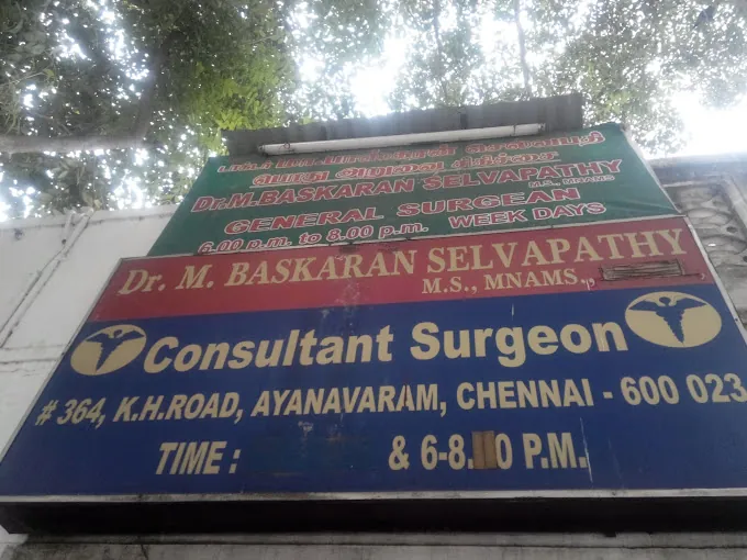 Image of: Dr M Baskaran Selvapathy In Ayanavaram