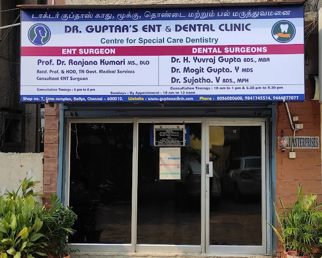 Image of: Drguptaas Ent And Dental Clinic In Kilpauk 3