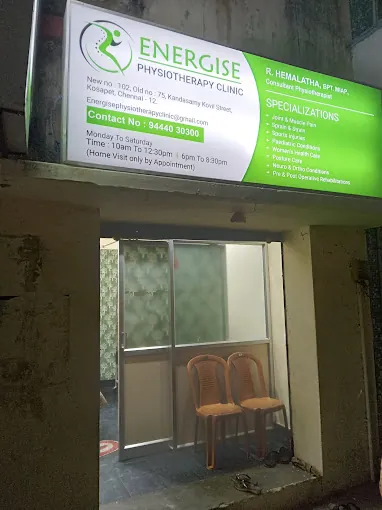 Image of: Energise Physiotheraphy Clinic In Kosapet