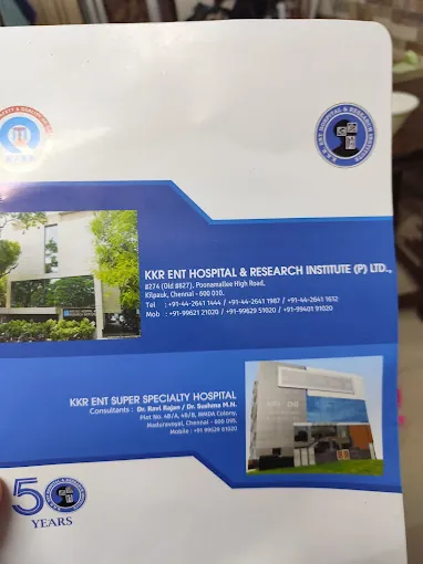 Image of: Kkr Ent Clinic Kolathur Previously In Kolathur 3