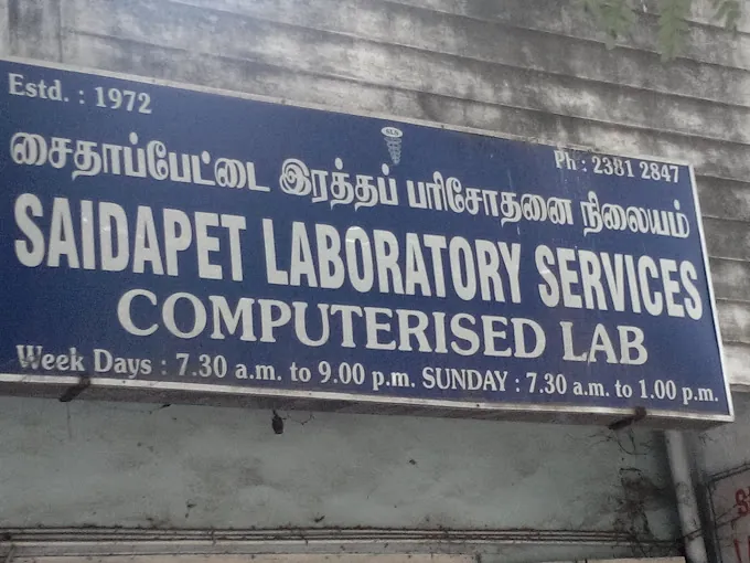Image of: Laboratory Services In Saidapet 5