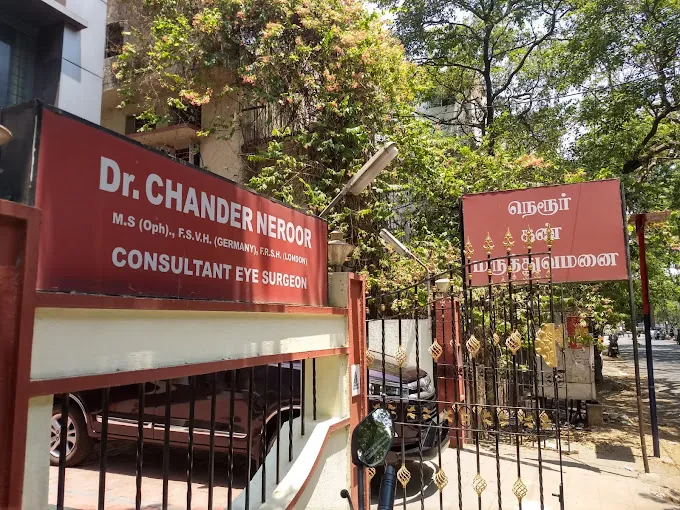 Image of: Neroor Eye Centre Pvt Ltd In Mandaveli