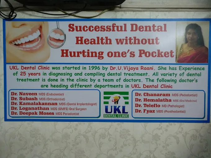 Image of: Ukl Dental Clinic In Ayanavaram 7