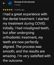Image of: Drtoby Thomas Trinity Dental Clinic In Thiruvanmiyur