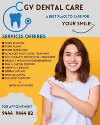 Image of: Gv Dental Care And Implant In Perambur