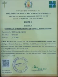 Image of: Mars Dental Clinic In Saidapet