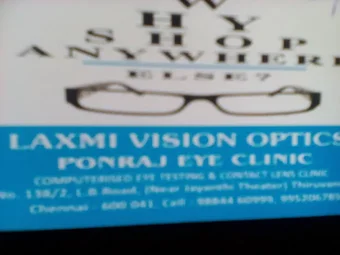 Image of: Ponraj Eye Clinic In Thiruvanmiyur