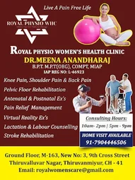 Image of: Royal Physiotherapy Womens Health Clinic In Thiruvanmiyur