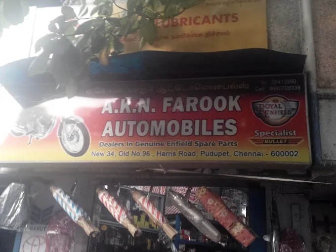Image of: Akn Farook Automobiles in Egmore