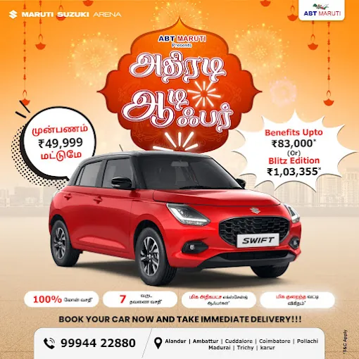 Image of: Maruti Suzuki Arena Abt Maruti in Alandur