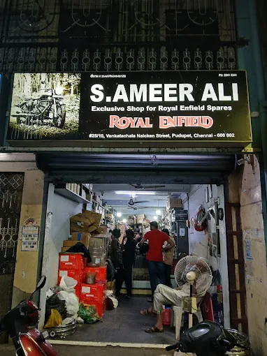 Image of: S Ameer Ali in Egmore