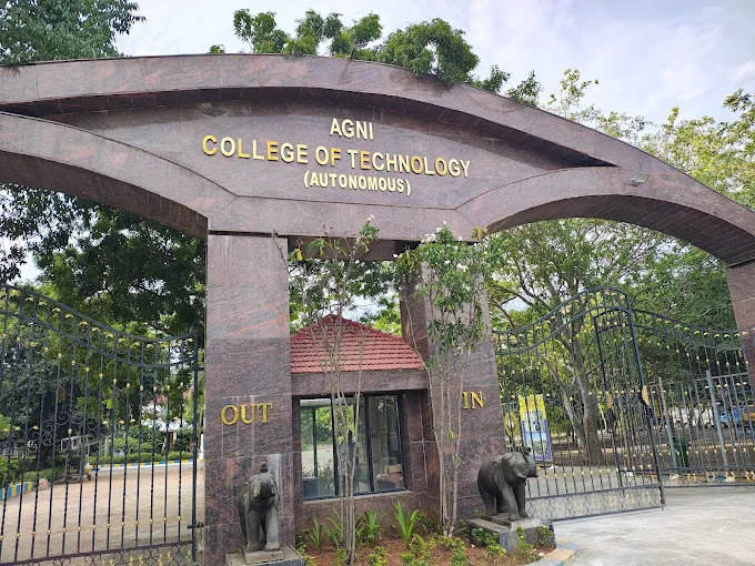 Image of: Agni College Of Technology In Mahabalipuram Road