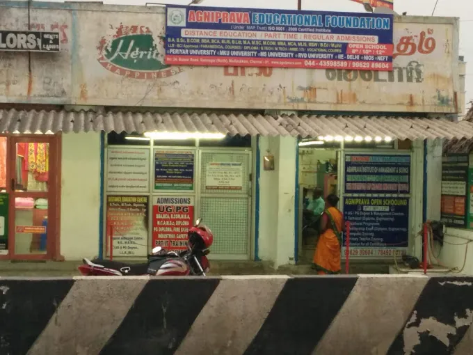 Image of: Agniprava Educational Foundation In Madipakkam